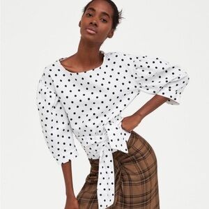 Zara Polka Dot Women’s  Top